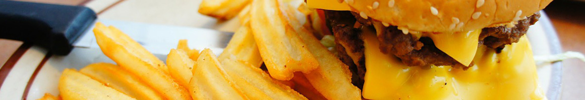 Eating Burger at Telway Hamburgers restaurant in Detroit, MI.